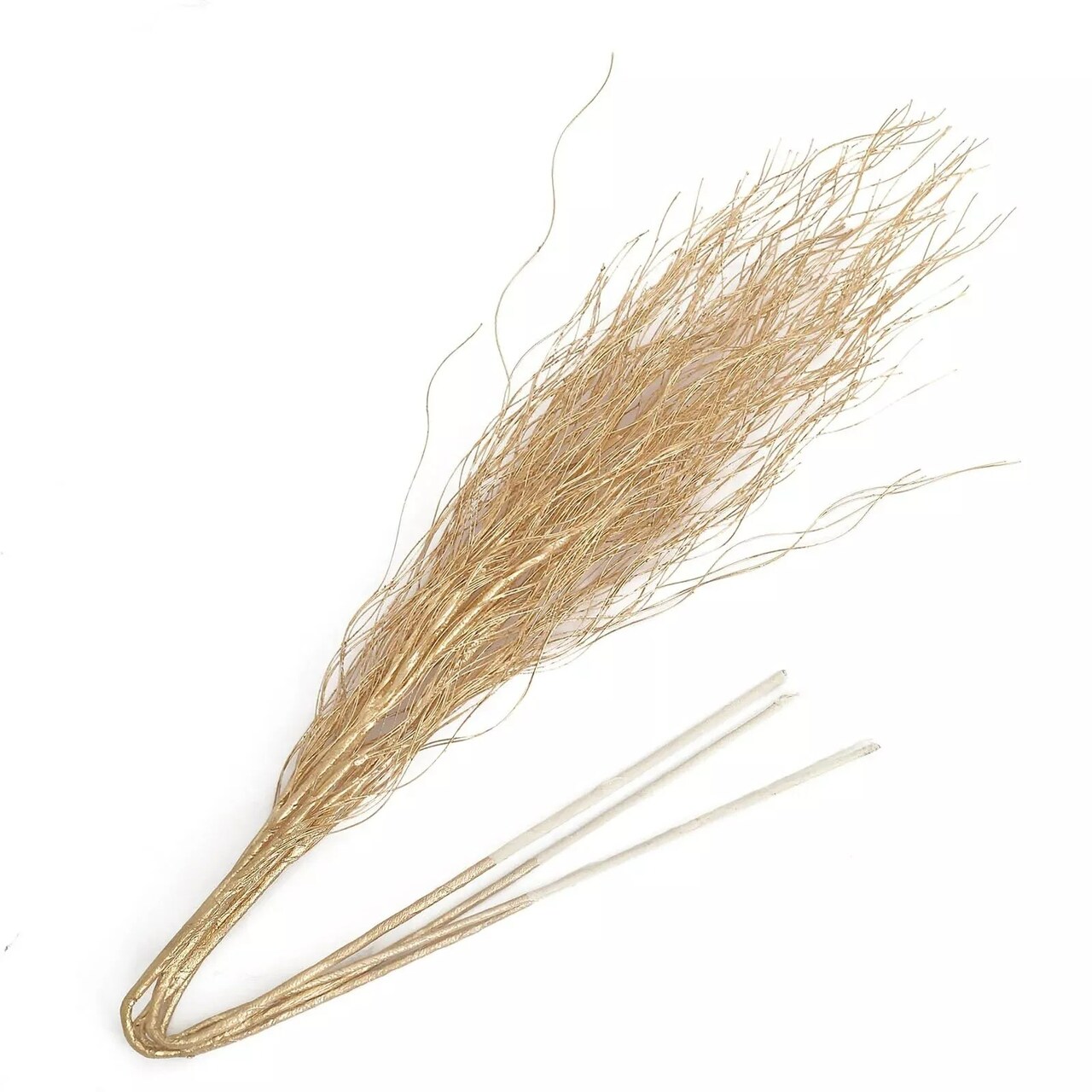 Gold 4 Metallic 39" Artificial Long Stem Twigs Bendable Willow Sprays Events